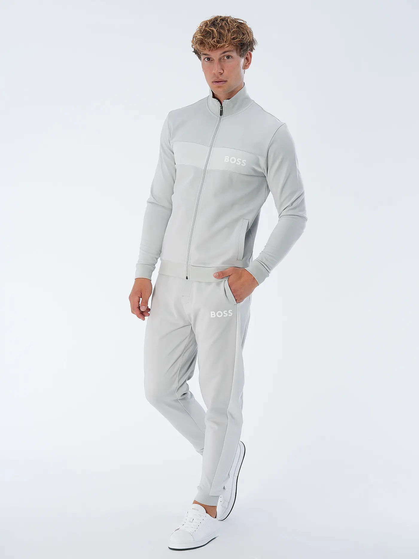 BOSS | Loungewear Hose | grau
